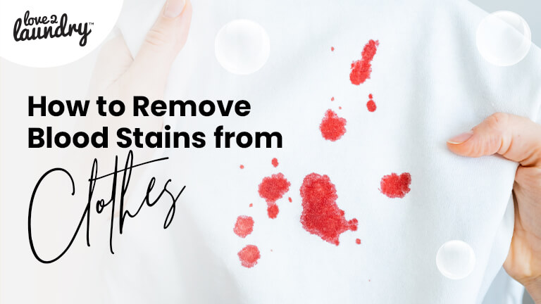 How to Remove Blood Stains from Clothes